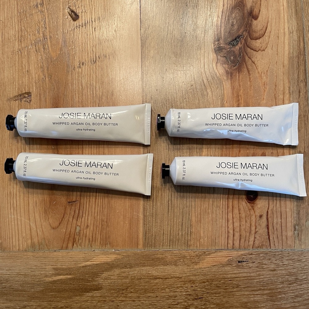 Josie Maran Whipped Argan Oil Body Butter 2.37 oz Lot of 4 Various Scents Sealed